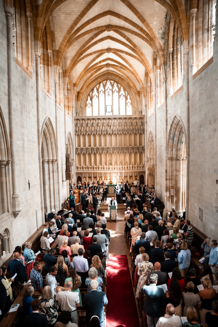 Historic church on the grounds